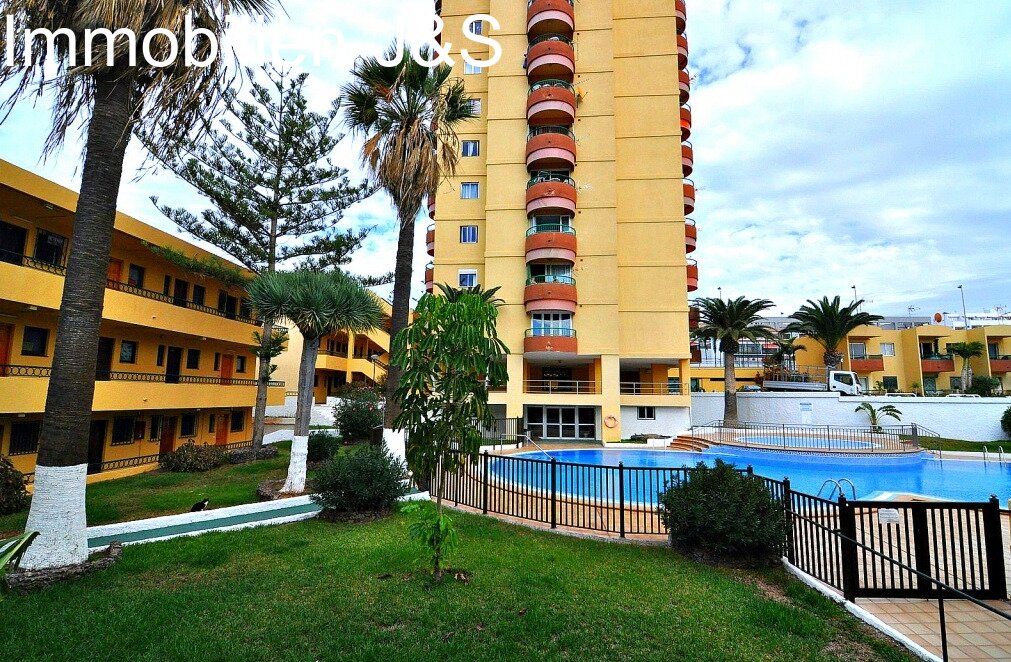 Gemütliches Studio-Apartment zu verkaufen in Los Cristianos, Torres del Sol Complex