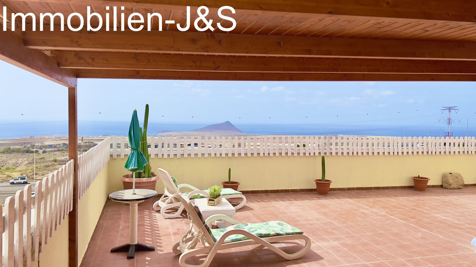 Schickes Penthouse in Granadia de Abona mit Meerblick