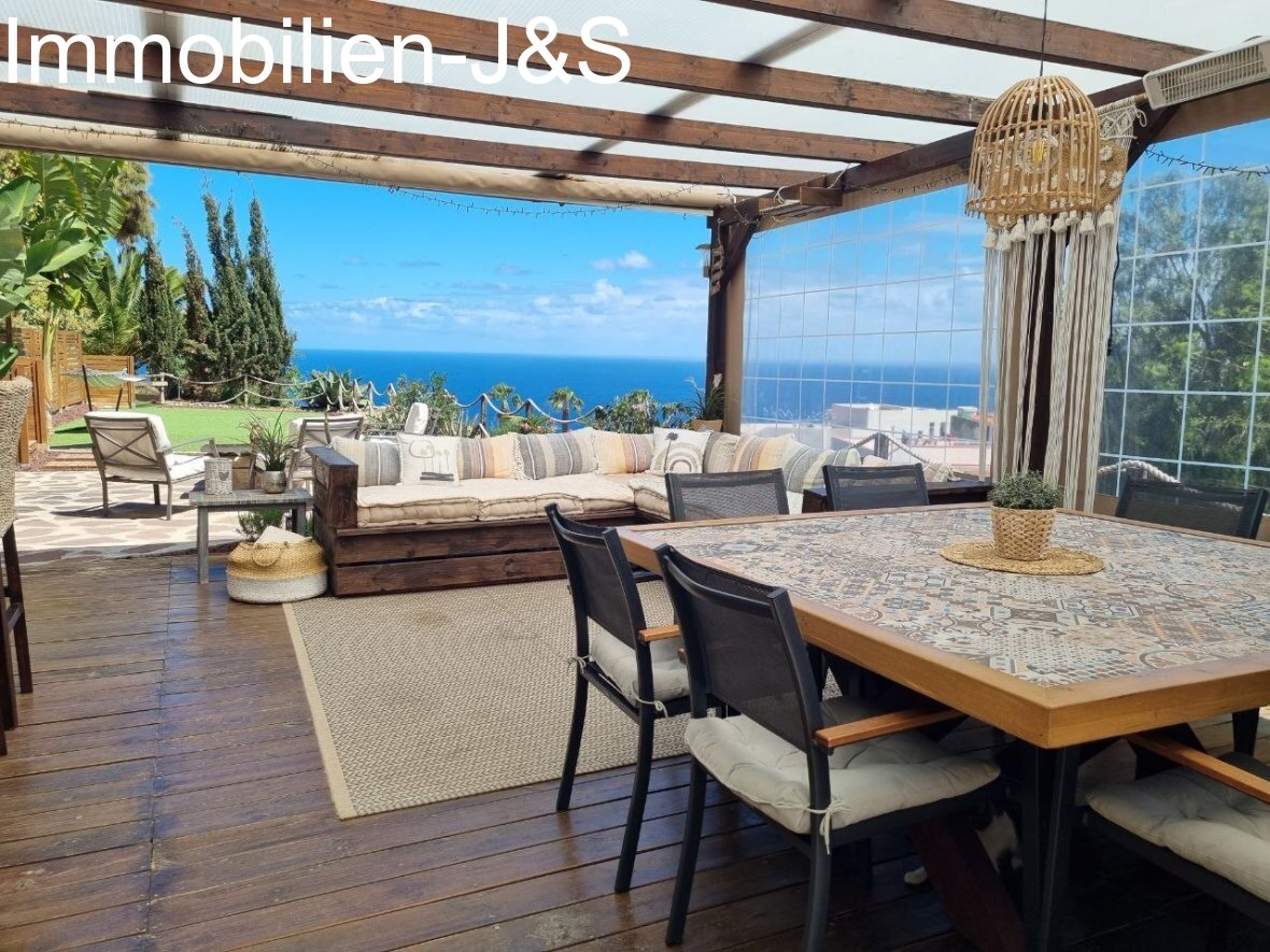 Spektakuläre Finca mit Gästehaus, Atlantik- und Teideblick!