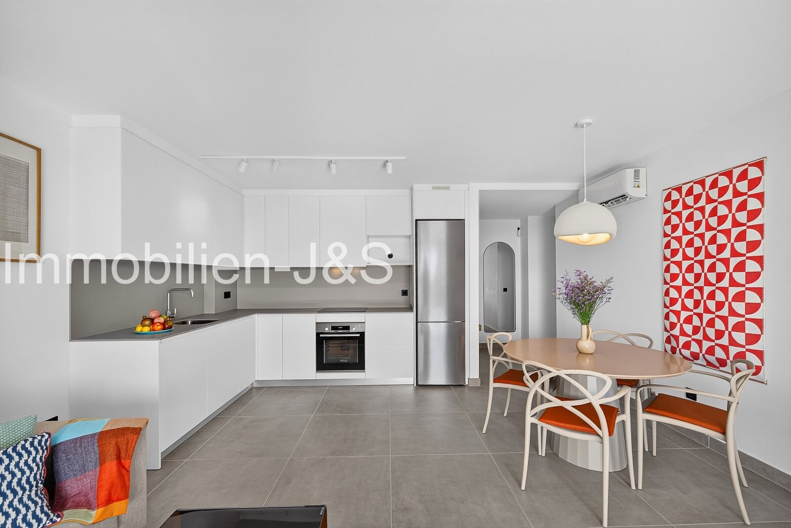 Neues Eck-Apartment mit Poolblick und Abendsonne im "Atlantik Homes"