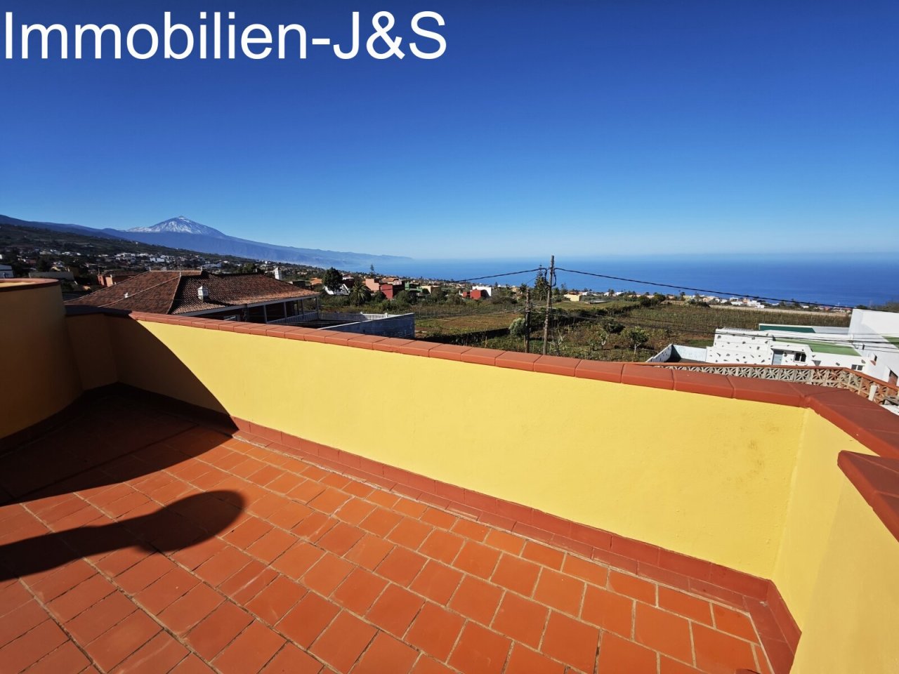 Dachterrasse Teide und Meer Dachterrasse Teide und Meer