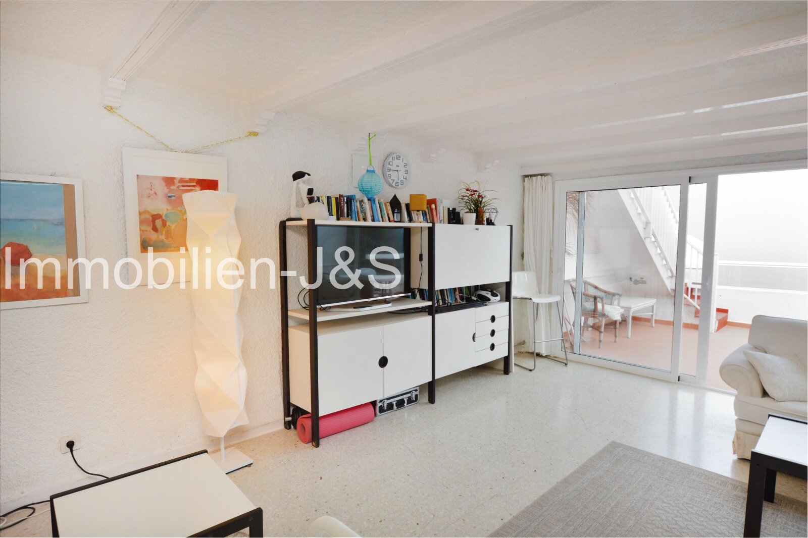 Ausblick Richtung Terrasse