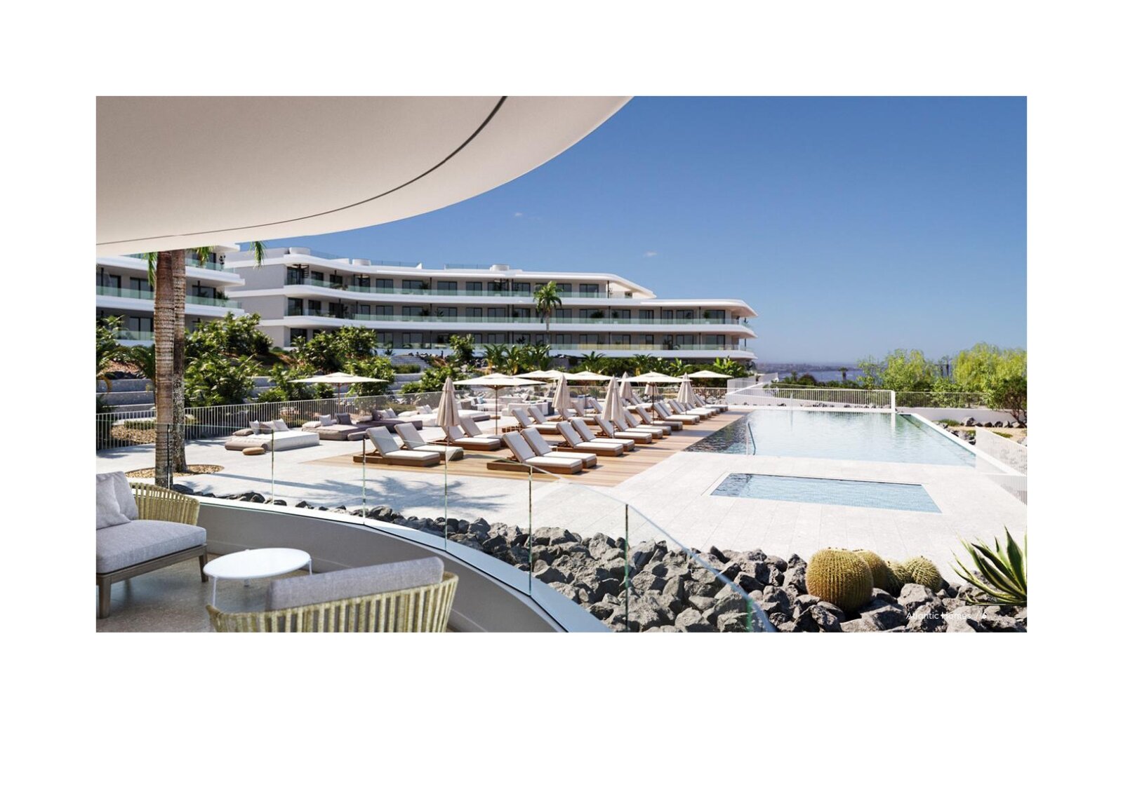 Newly compled penthouse apartment in the Residencial Atlantic Homes in Costa Adeje!