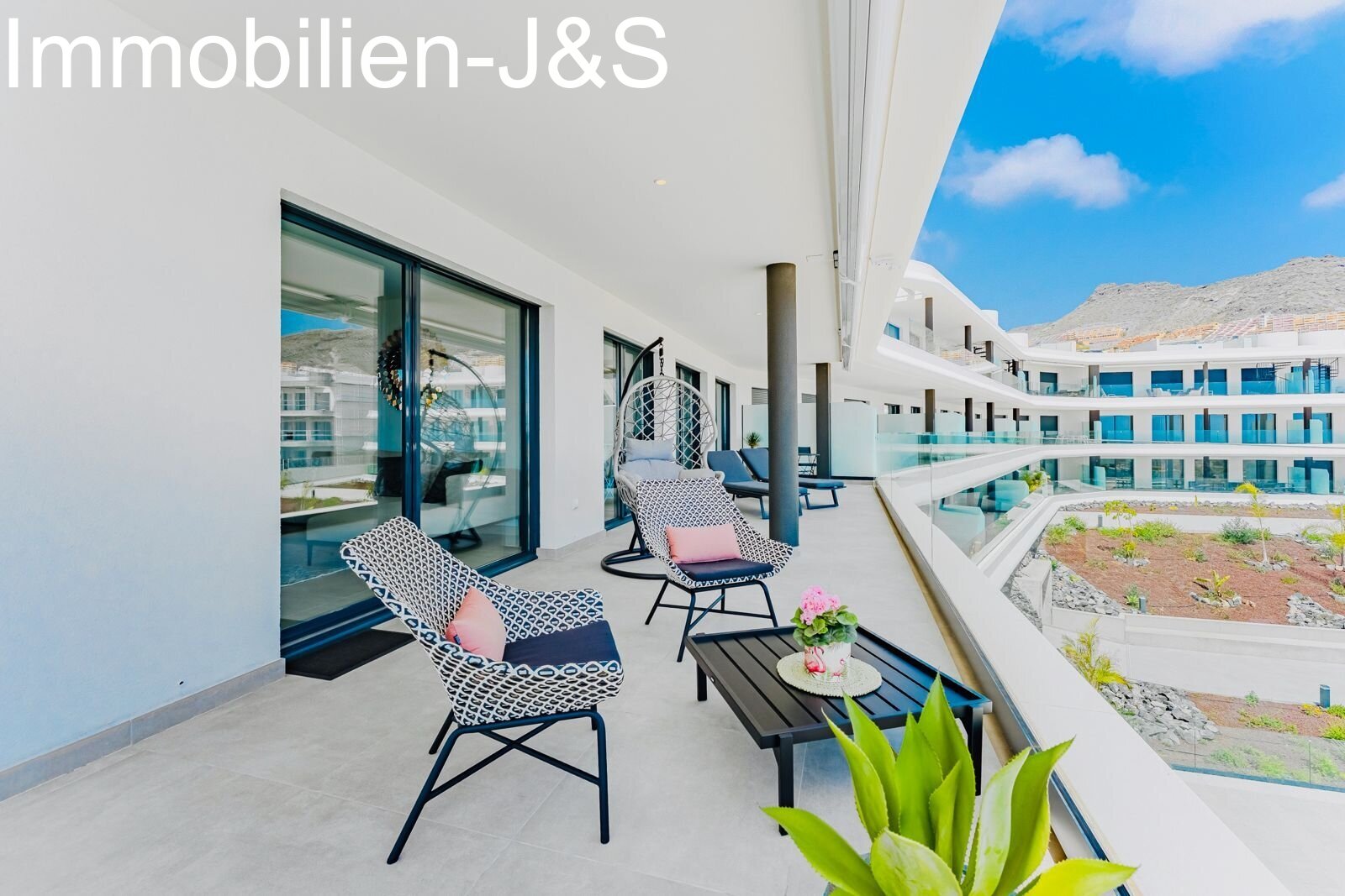 The spectacular penthouse in the luxurious new Atlantic Homes complex.