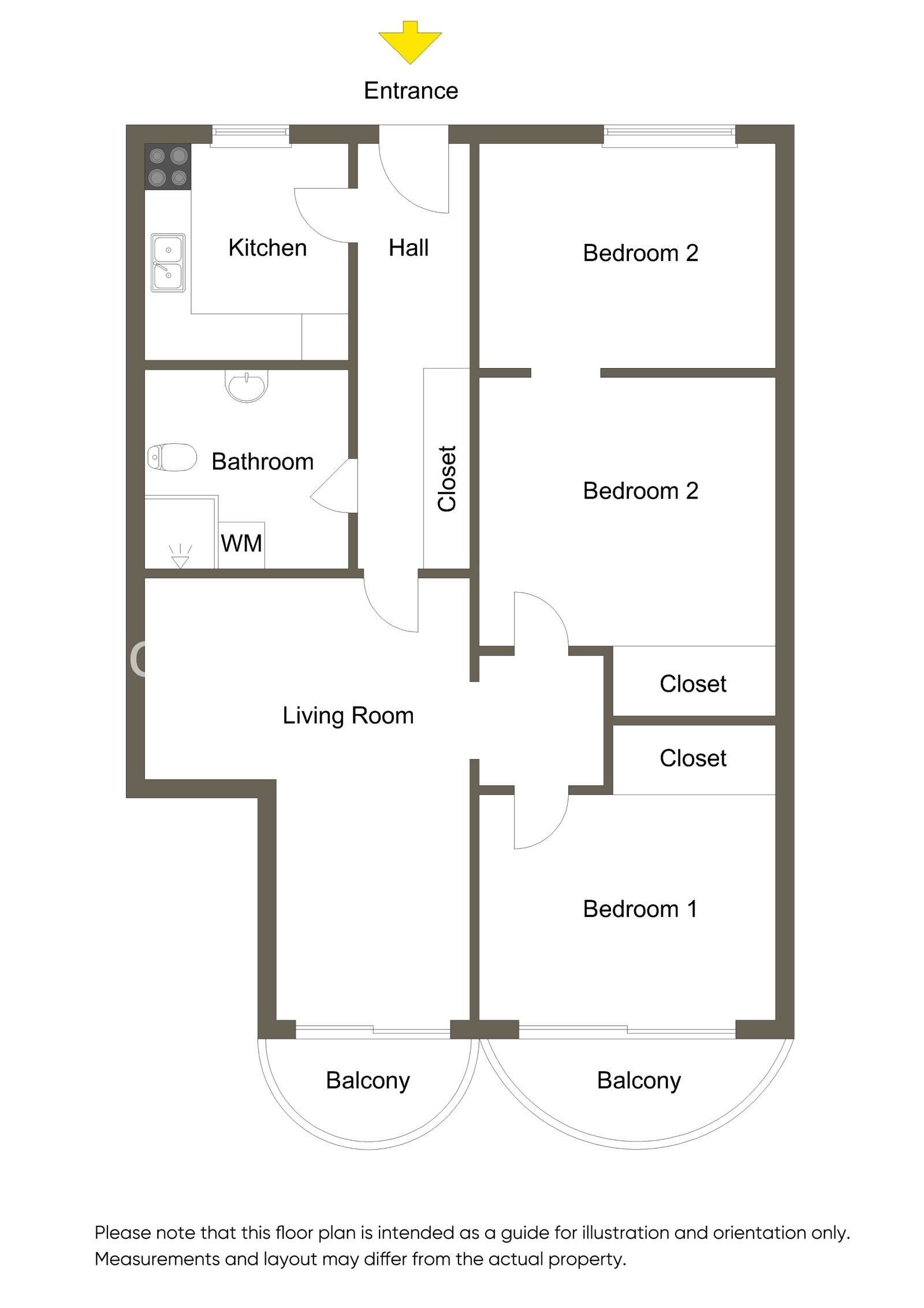Stunning 3-room apartment with magical Atlantic views in the Maritim complex