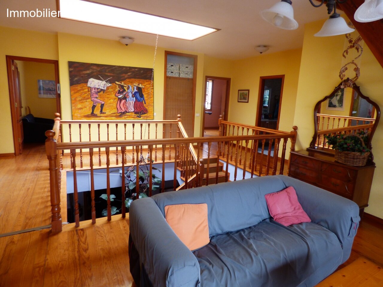 Living room on the first floor Living room on the first floor