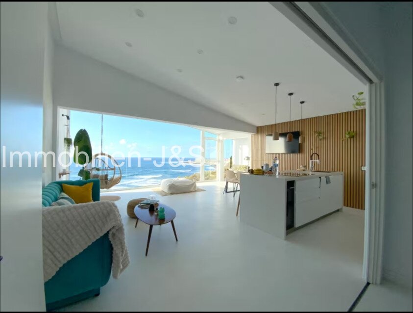 Open living / dining / kitchen area / view from the master bedroom