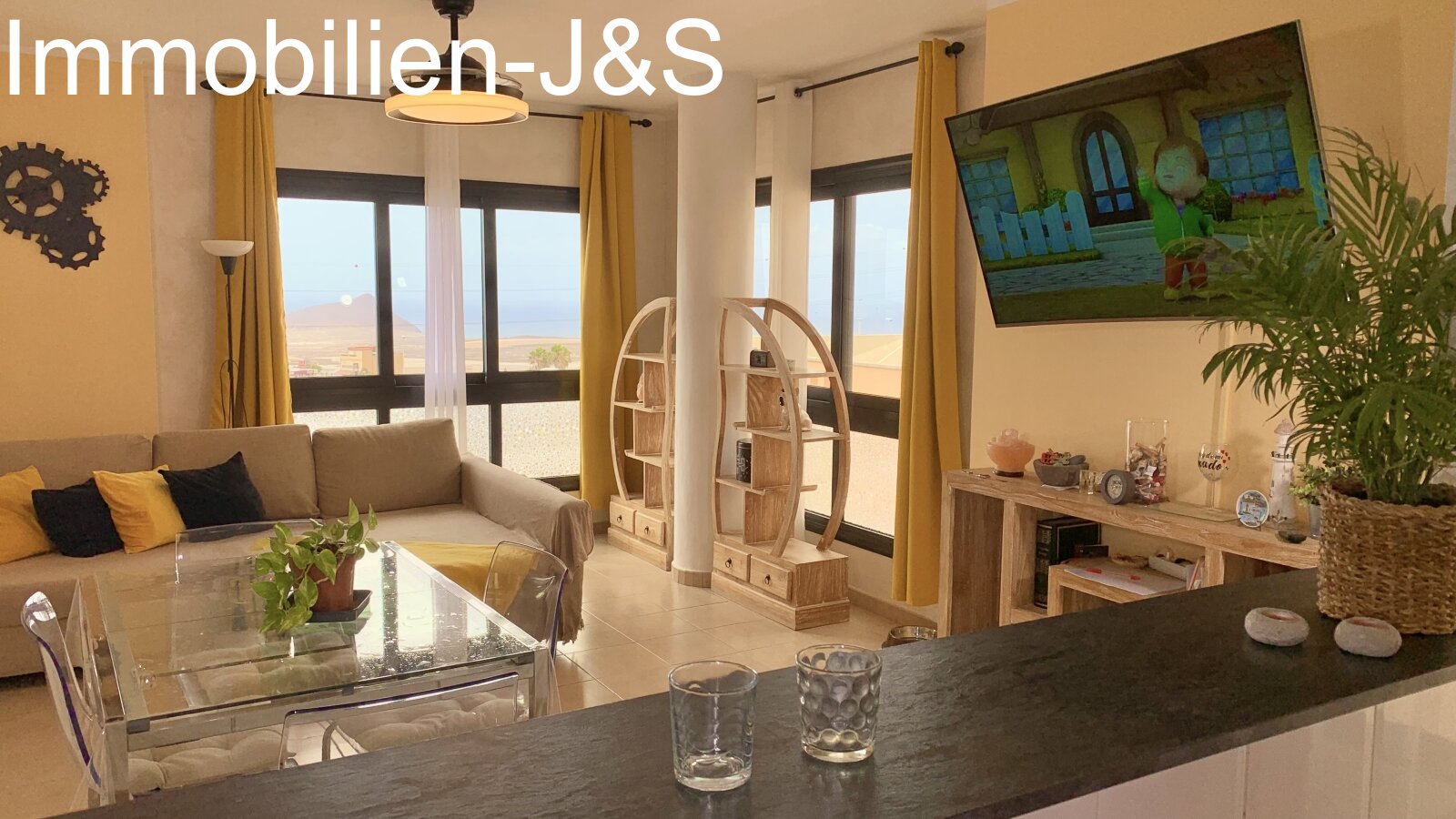 Ático chic en Granadia de Abona con vistas al mar