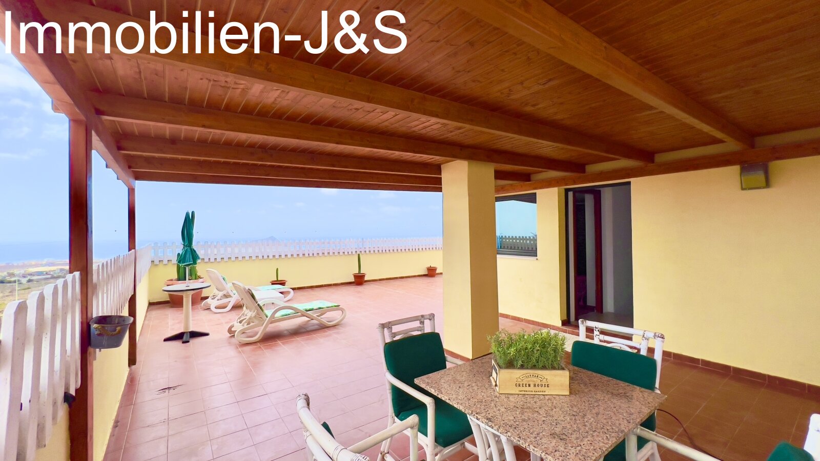 Ático chic en Granadia de Abona con vistas al mar