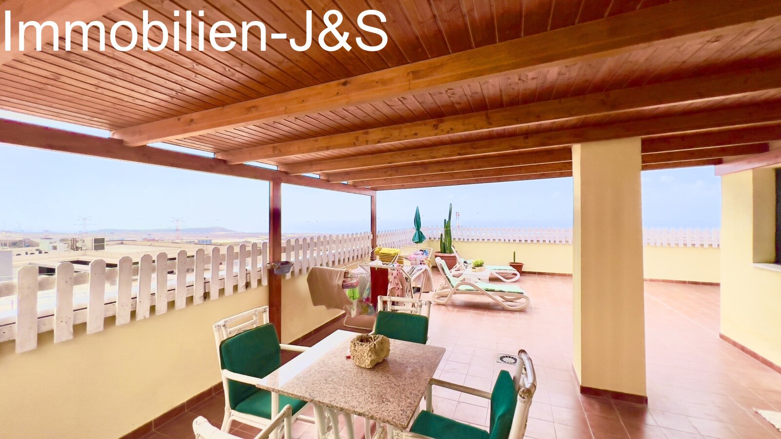 Ático chic en Granadia de Abona con vistas al mar