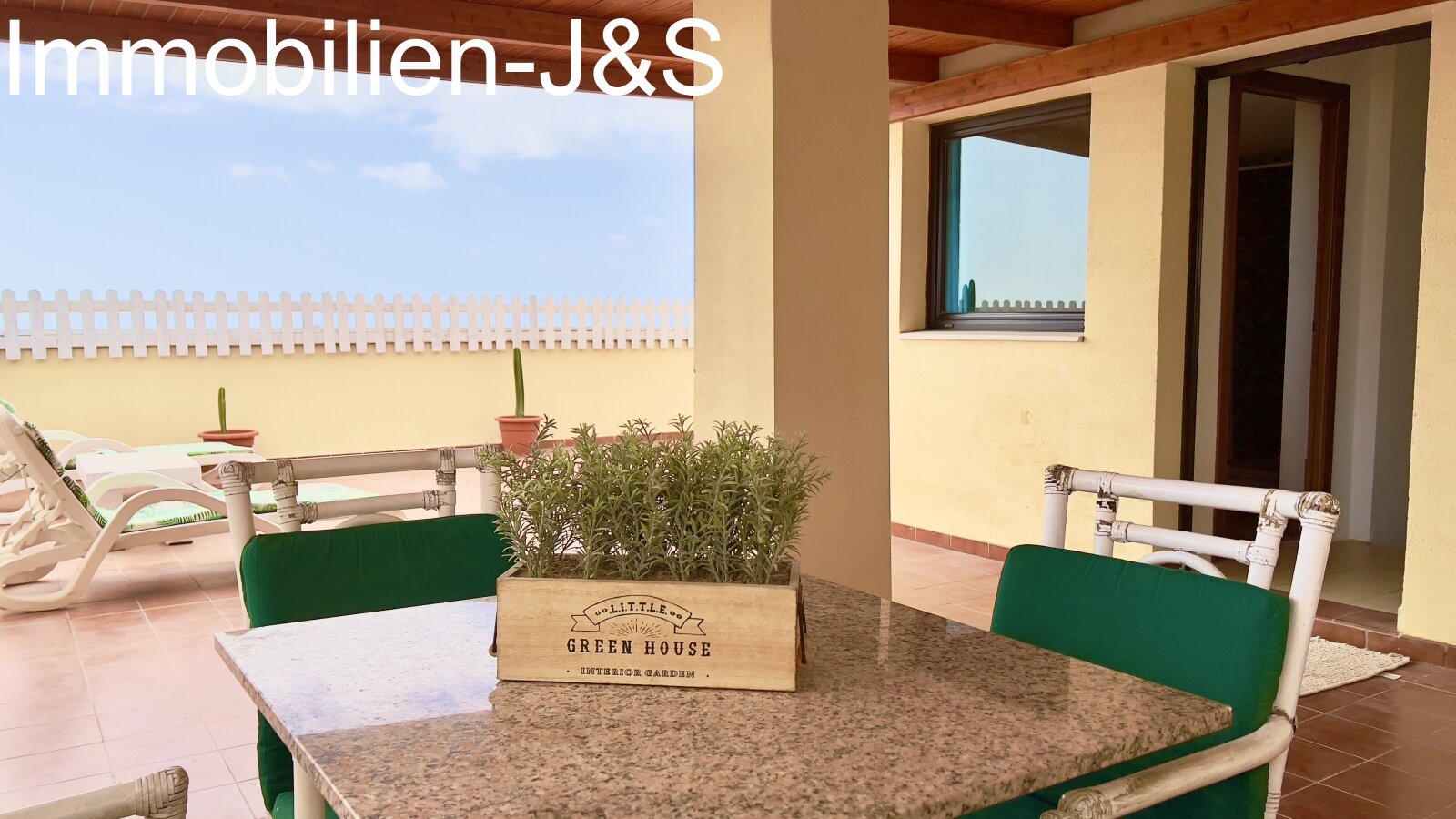 Ático chic en Granadia de Abona con vistas al mar