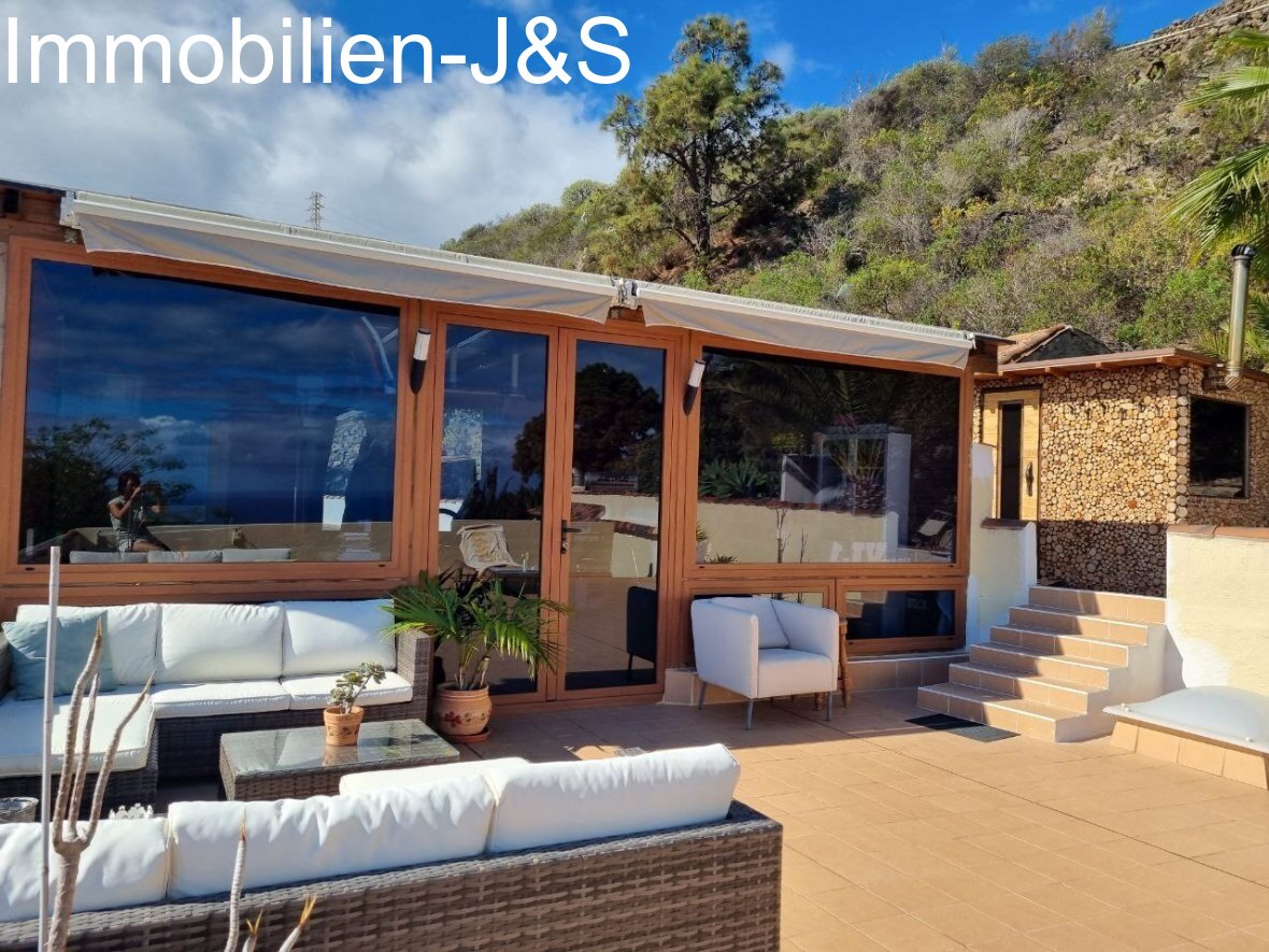 ¡Espectacular finca con casa de invitados, vistas al Atlántico y al Teide!