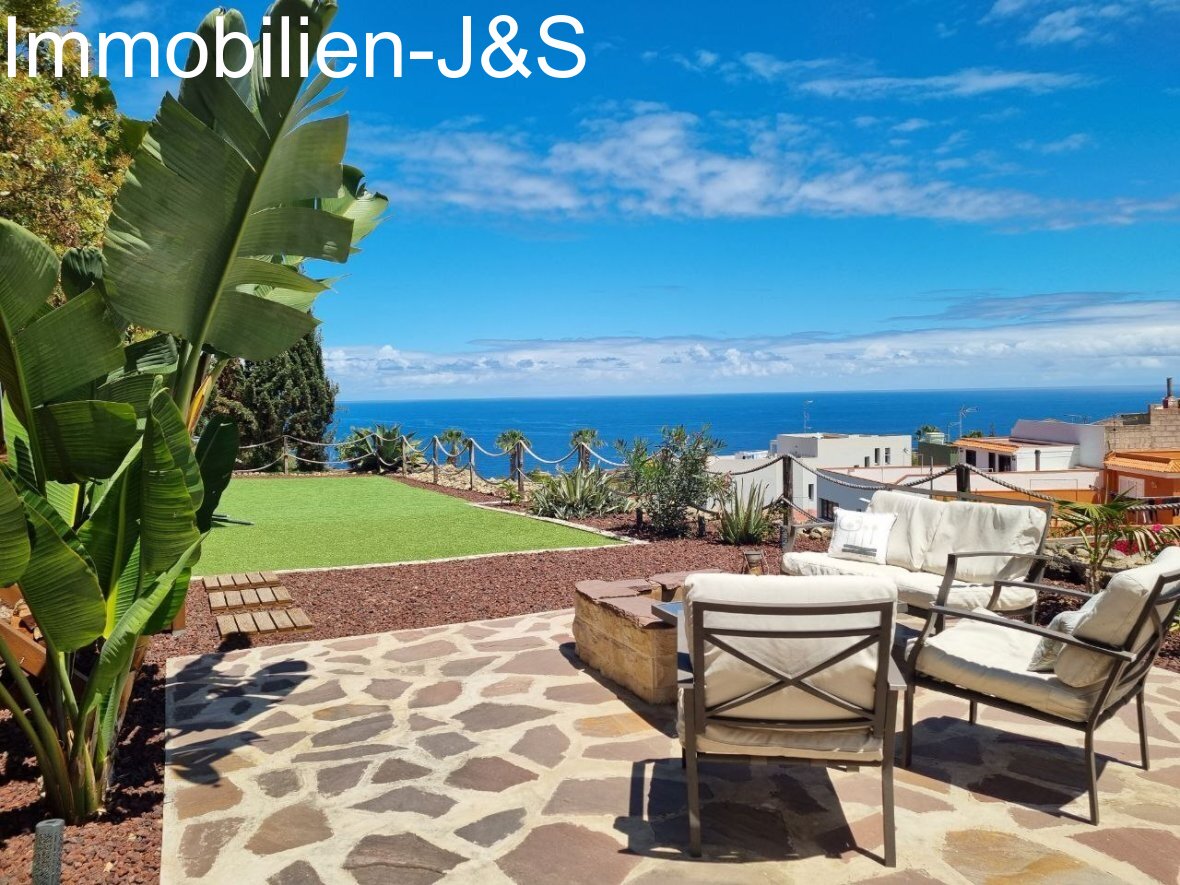 ¡Espectacular finca con casa de invitados, vistas al Atlántico y al Teide!