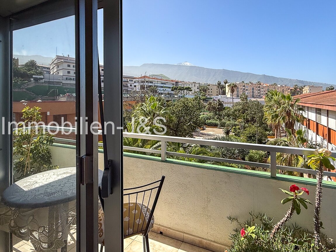 Amplio y bien distribuido piso con terrazas y hermosas vistas en Puerto de la Cruz